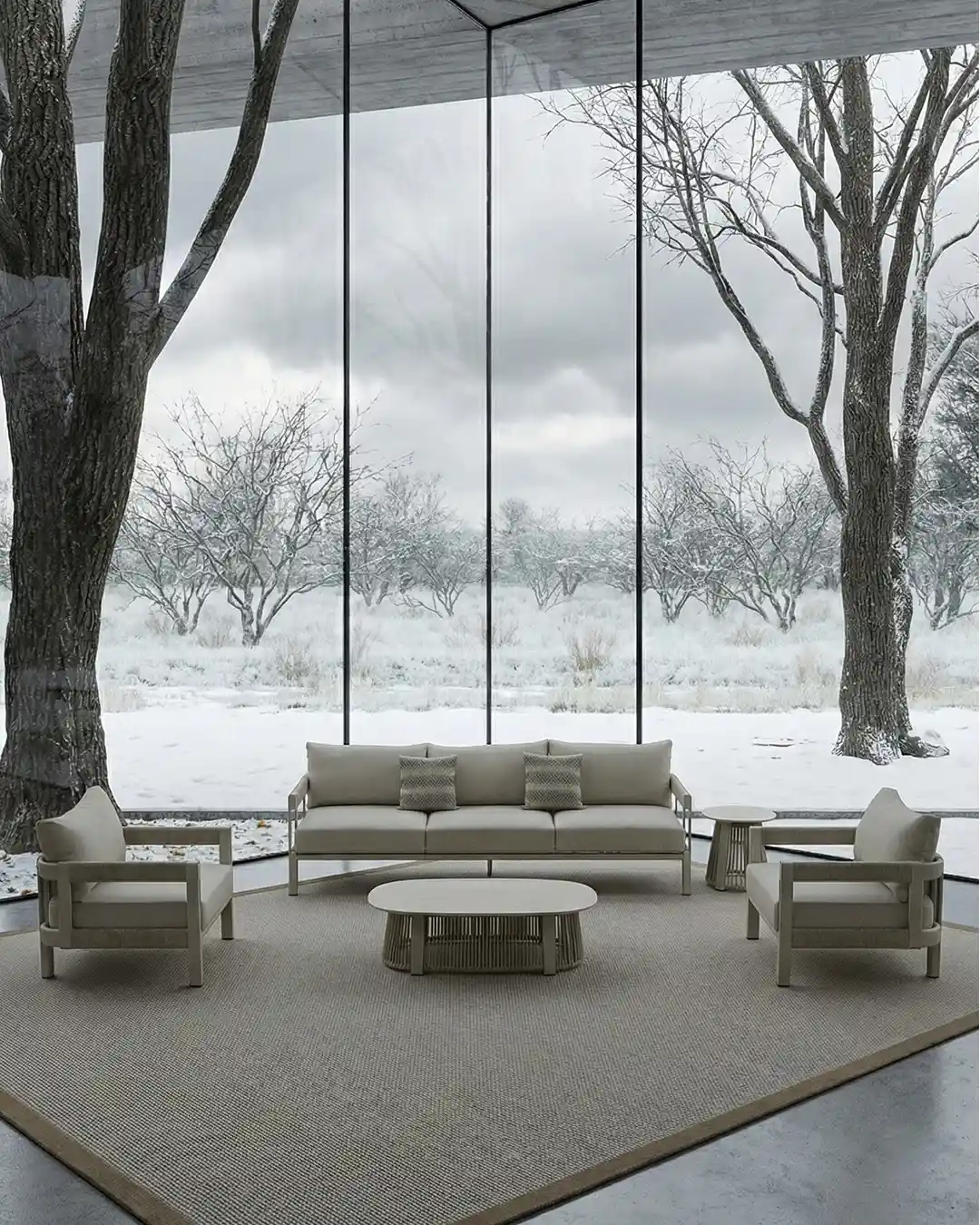 Zebrano Outdoor teras mobilyası