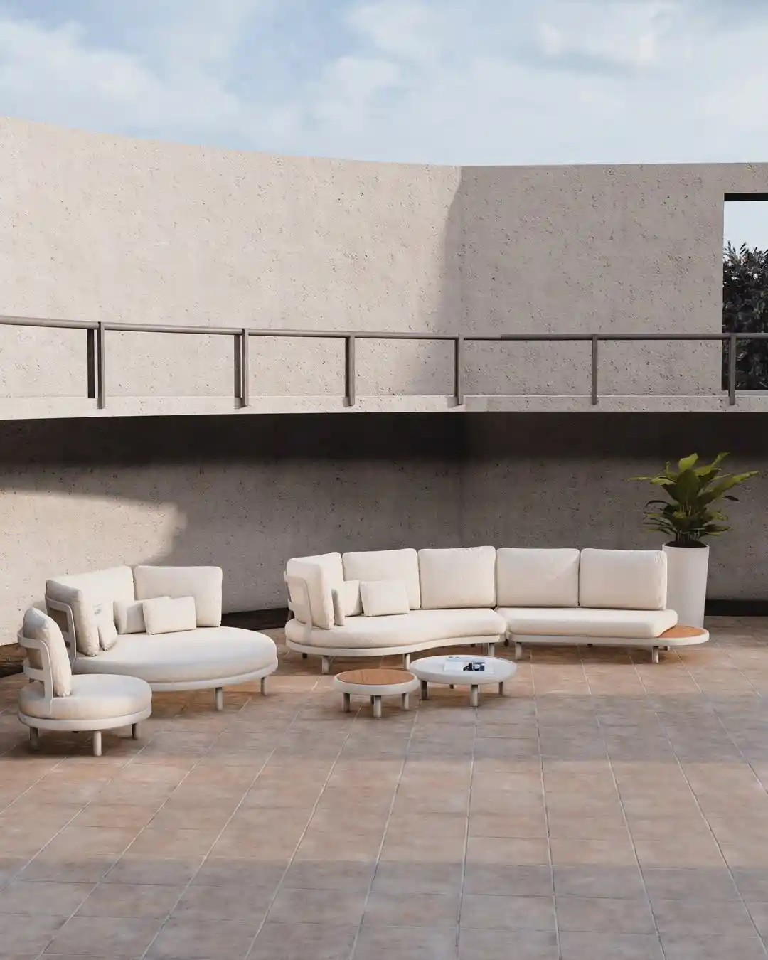 Zebrano Outdoor yaşam alanı